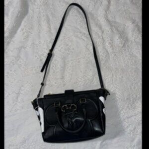Disney Mickey Black and White Satchel/Purse